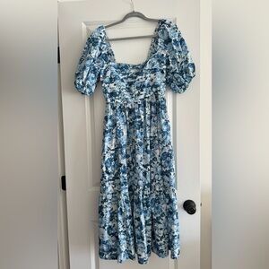 Abercrombie and Fitch Emerson Midi Dress